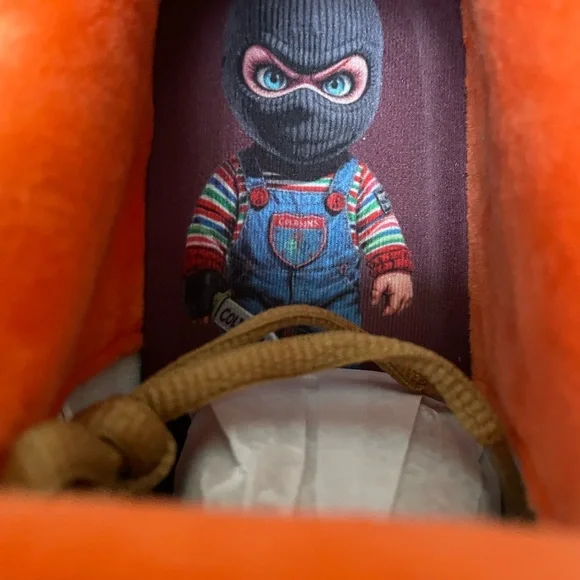 Cold Sins x Travis Scott Chucky the Slayer lows Sneakers - Picture 4 of 13